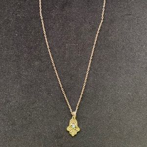 Hamsa hand necklace